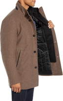 Thumbnail for your product : Vince Camuto Classic Wool Blend Car Coat with Inset Bib
