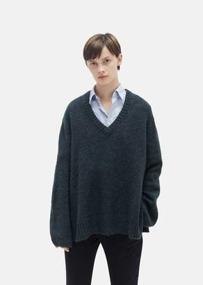 Hope Ash Melange Sweater Green Mel Size: FR 38