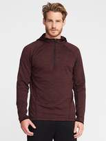 Thumbnail for your product : Old Navy Go-Warm Textured-Knit 1/2-Zip Hoodie for Men