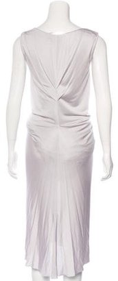 Christian Dior Ruched Silk Dress