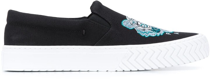 women's kenzo slip on shoes