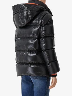 Burberry Graphic Logo Puffer Jacket