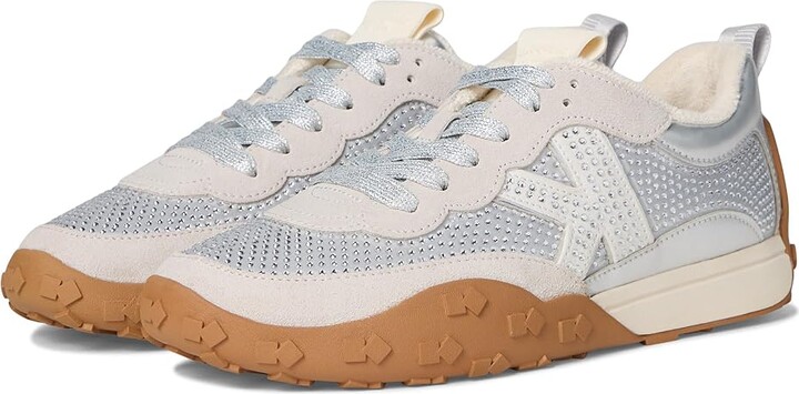 Kate Spade K As In Kate Runner Women's Shoes Silver : 7 M, Leather