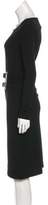 Thumbnail for your product : Michael Kors Belted Knee-Length Dress Black Belted Knee-Length Dress