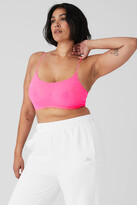 Thumbnail for your product : Alo Yoga Airmesh Venus Bralette Bra in White, Size: XS |