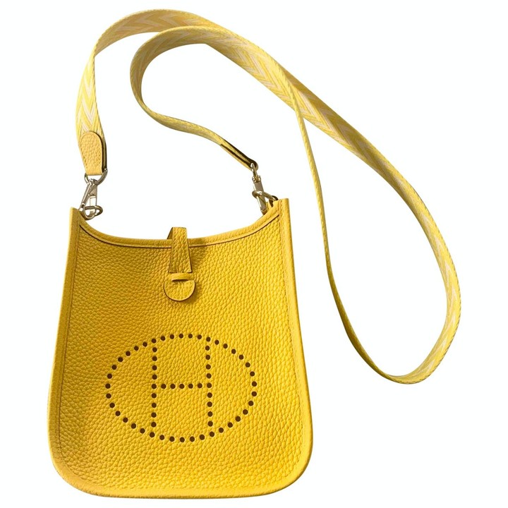 hermes evelyne yellow