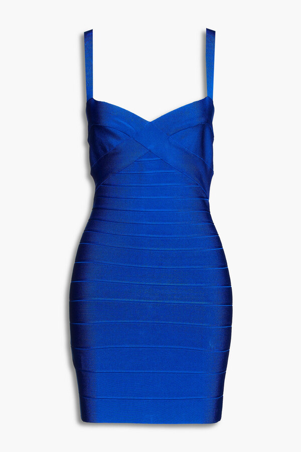 Blue Bandage Dress | ShopStyle