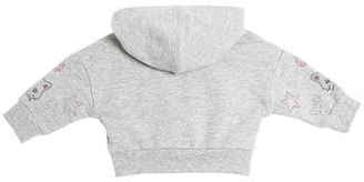 MonnaLisa Embellished Cotton Sweatshirt