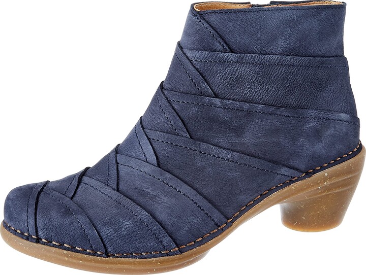 El Naturalista Women's N5337 Aqua Ankle Boots with Heel ShopStyle