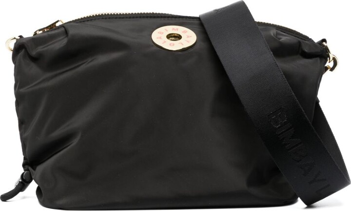 Bimba Y Lola Medium Black Nylon Crossbody Bag