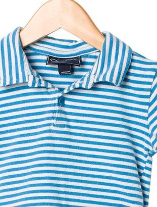 Oscar de la Renta Boys' Striped Polo Shirt