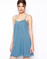 Thumbnail for your product : Warehouse Cami Denim Dress