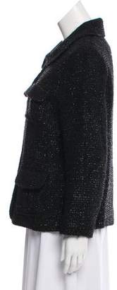 Alberta Ferretti Tweed Wool Jacket