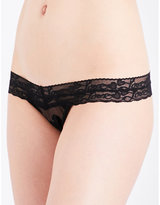 Thumbnail for your product : Hanky Panky Sweetheart low-rise stretch-lace thong