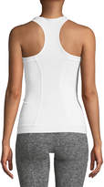 Thumbnail for your product : adidas by Stella McCartney Scoop-Neck Racerback Fitted Performance Tank