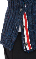 Thumbnail for your product : Thom Browne Donegal-Effect Cardigan