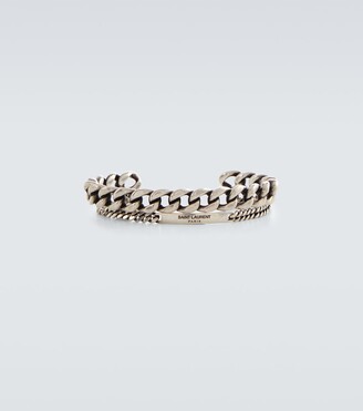 Saint Laurent Silver-toned bracelet - ShopStyle Jewelry