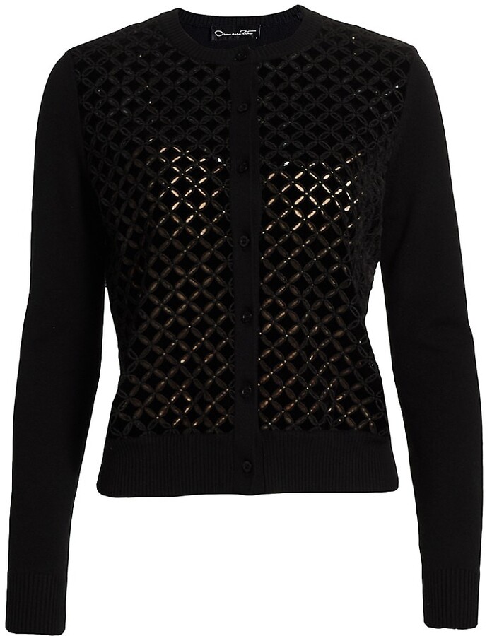 black evening cardigans