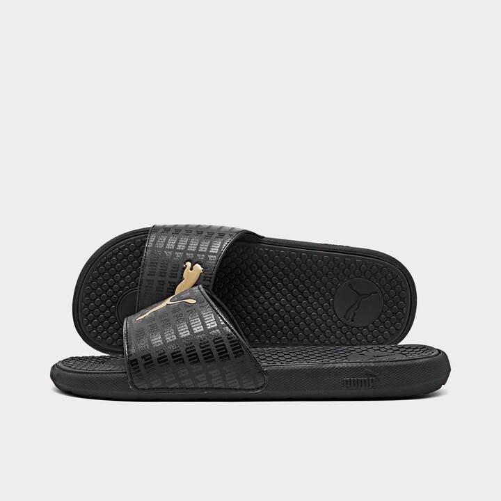 puma women's gold and. fashion sandals