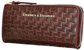 Dooney & Bourke Claremont Woven Zip Clutch