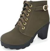 Thumbnail for your product : CHNHIRA Womens High Heel Martin Ankle Boots 5US
