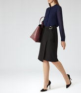Thumbnail for your product : Reiss Kloss Belted Wrap Skirt