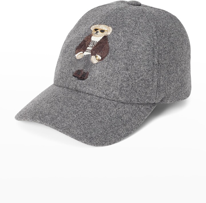 polo hat with leather strap