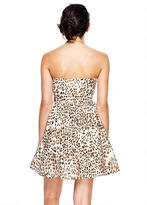 Thumbnail for your product : Delia's Animal Print Strapless Party Dress