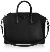 Thumbnail for your product : Givenchy Antigona Medium Textured-leather Tote - Black