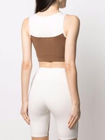 Thumbnail for your product : Vaara Sarah two-tone sports bra