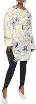 Thumbnail for your product : Marni Belted Floral-print Cotton-poplin Tunic