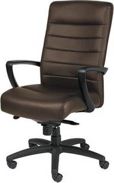 Hokku Designs Aoilisa Adjustable Swivel Faux Leather Rolling Office Chair