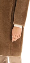 Thumbnail for your product : S Max Mara 'S MAX MARA ALPACA AND WOOL COAT 44 Brown Wool