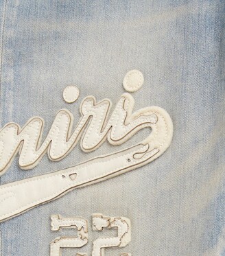 Amiri Logo Varsity Skinny Jeans - ShopStyle