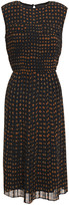Thumbnail for your product : Paul Smith Pleated Printed Crepe Midi Dress