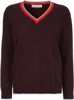 Thumbnail for your product : Marni cashmere cricket trim sweater