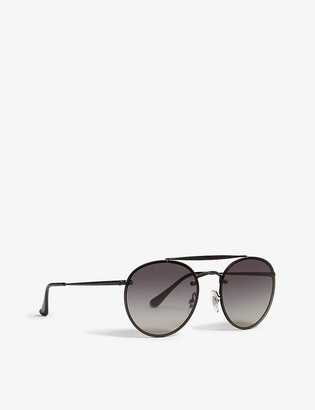 Ray-Ban RB3614 round-frame sunglasses