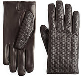 Thumbnail for your product : Gucci Microguccisima Leather Gloves