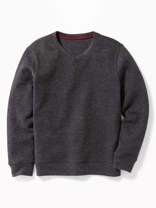 Old Navy French-Rib V-Neck Sweater for Boys