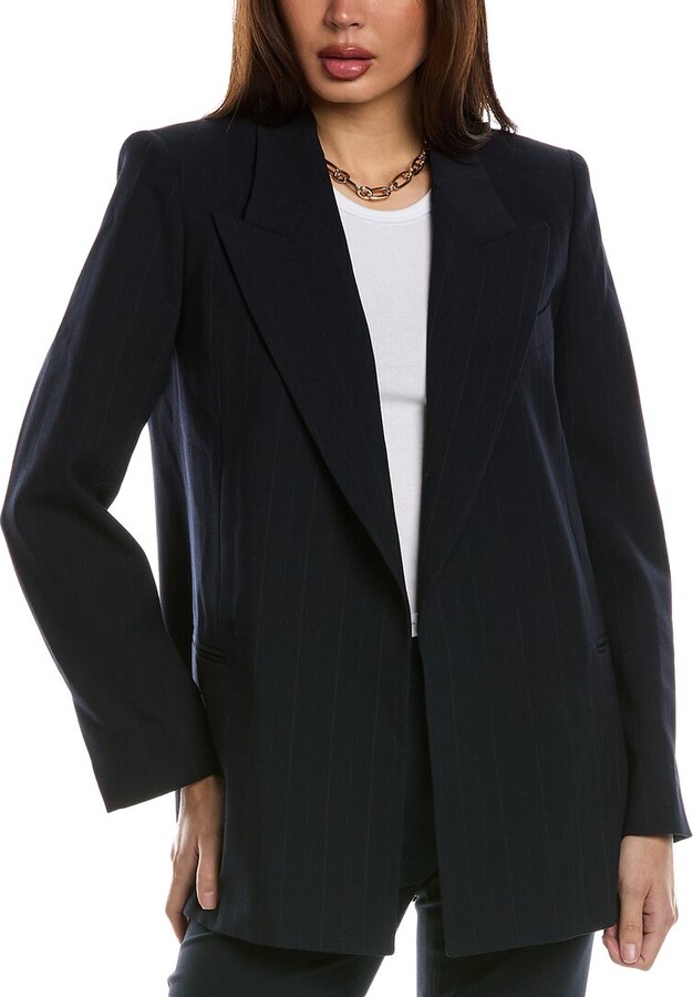 Reiss Willow Pinstripe Wool-Blend Blazer