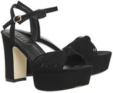 Thumbnail for your product : Office Malta Soft Knot Platform Heels Black