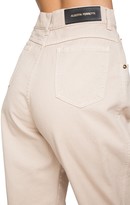 Thumbnail for your product : Alberta Ferretti High Waist Cotton Denim Pants