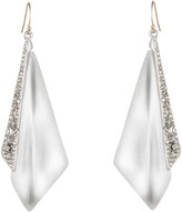 Thumbnail for your product : Alexis Bittar Crystal Encrusted Origami Inlay Wire Earring