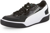 Thumbnail for your product : Puma Brace Leather Low-Top Sneaker, Black/White