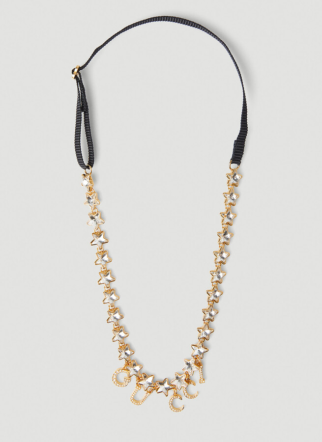 Gucci Logo Script Tiara Headband in Gold ShopStyle Hair Accessories