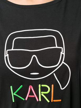 Karl Lagerfeld Paris sleeveless logo top