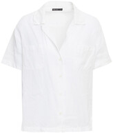 Thumbnail for your product : James Perse Ramie And Cotton-blend Shirt