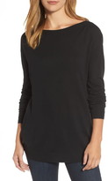 Thumbnail for your product : Halogen Boatneck Tunic Sweater