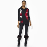 Thumbnail for your product : Ralph Lauren Intarsia-Knit Hooded Poncho