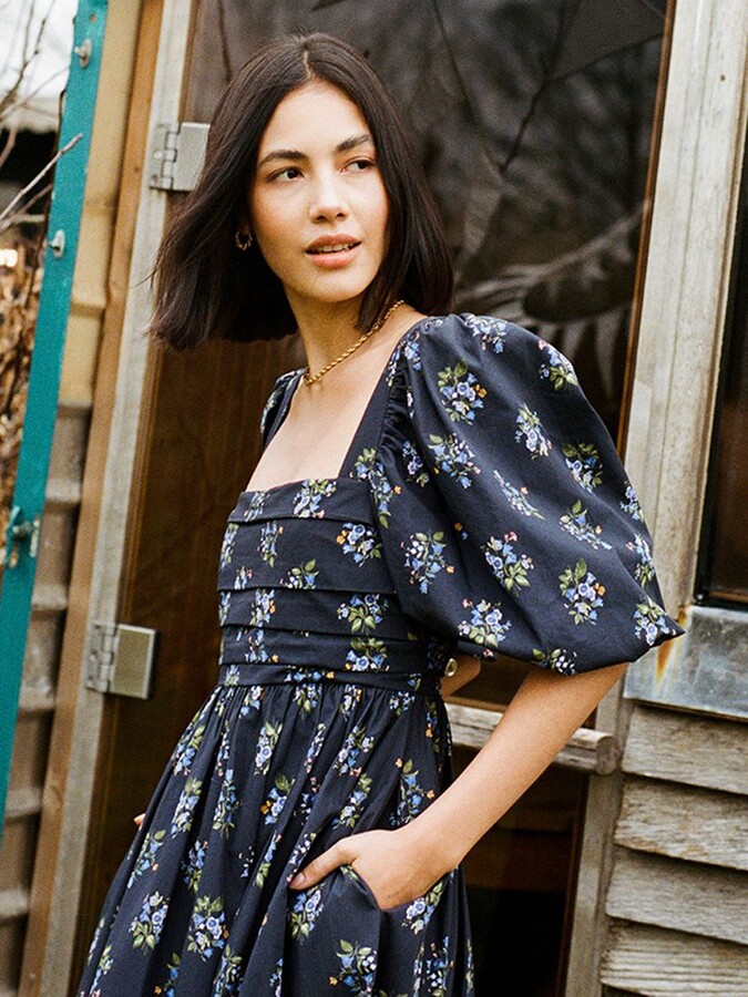 Nobody's Child Nova Bluebell Midi Dress ShopStyle